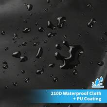 1PC Laundry Drying Rack Clothes Drying Rack Cover With Zip Closure, Rotary Clotheslines Cover, Drying Rack For Garden Yard Laundry Drying Rack Collapsible, Black - Black - View 5