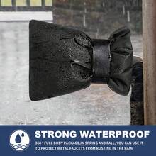 210D Oxford Waterproof Outdoor Faucet Cover, Winter Frost-Proof Faucet Protector, Insulated Faucet Jacket For Outdoor Water Spigot - Multicolor - View 6
