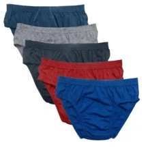 Kit 4 Breathable Cotton Adult Briefs