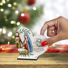 Nativity Scene Plaque Decoration - MDF - 30 單位 - 查看 5