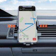 汽车可折叠旋转仪表盘固定手机导航支架车载出风口固定手机支架 - 彩色 - 查看 4