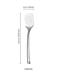 1/7pcs Stainless Steel Serving Utensil Sets, Including Cookware Spatula, Spoon, Cake Server, Soup Ladle, Suitable For Hotel, Restaurant, Party, Buffet, Home Cooking