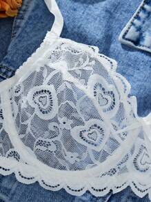 Sexy Lingerie1 Set Of White Lace Lingerie Set