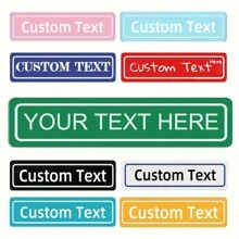 1pc Personalized Road Sign, Custom Metal Road Sign Plate With Name Text, Interesting Outdoor Road Sign For Bedroom, Commercial, Yard Wall Decor