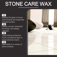 2pcs/3pcs/4pcs/5pcs Stone Polishing Paste Deep Nourishing Deep Maintenance Polishing Renovation Stone Furniture Paint Brightening Agent Ceramic Tile Repair Paste Restoring The Bright Gloss And Delicate Texture Of Stone - 5PCS - View 5