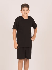 Lavin Basic Dry Fit Kids And Youth Football Shorts 6-8-10-12-14 And 16 38-A - 藏蓝色 - 查看 2