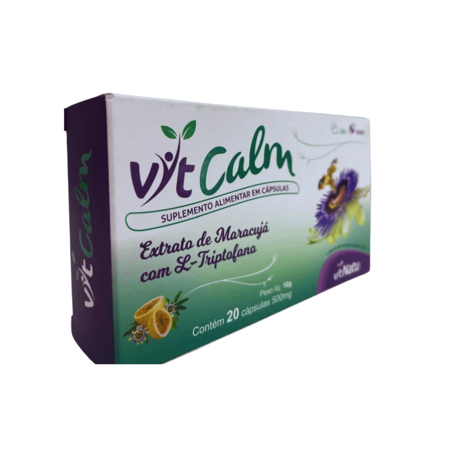 Vit Calm Capsule Supplement - Passion Fruit Extract With L-Tropptophan C/20 - 其他 - 查看 1