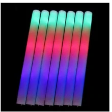 19/30/50/100Pcs LED Foam Glow Sticks Party Wedding Flashing LED Light Stick Light-Up Wand