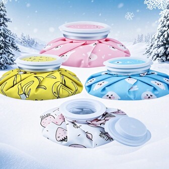 1/2pcs Reusable Ice Bag, For Hot & Cold Use, Hot Water Bottle, Kids & Adults, Cold Pack For Cooling, Warming Hands, Relaxing Tired Eyes, Gift