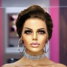 Peruka z koronką z przodu dla czarnoskórych kobiet, fryzura pixie, peruka z ludzkich włosów dla czarnoskórych kobiet, część 13x4x1T, koronka z przodu, peruki bezklejowe na walentynki, kostiumy na Halloween, peruka do codziennego użytku, krótka peruka dla kobiet, peruka z ludzkich włosów 4#, brązowa, krótka peruka z koronką pixie z grzywką z przedziałkiem na bok