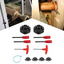 Vierbackenfutter 4 Backenfutter M18 Selbstzentrierend Spannfutter Backenfutter - Schwarz - Übersicht 2