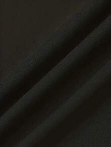 Women's Sexy Bodycon Mini Dress With Sun And Moon Pattern - Black - View 3