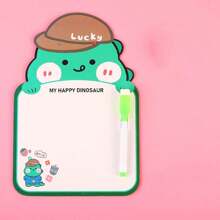 1 bảng vẽ hoạt hình có thể xóa được, bảng trắng hai mặt để viết và vẽ nguệch ngoạc, bảng tin có thể xóa được (Màu bút ngẫu nhiên) - Nhiều màu - Xem 16