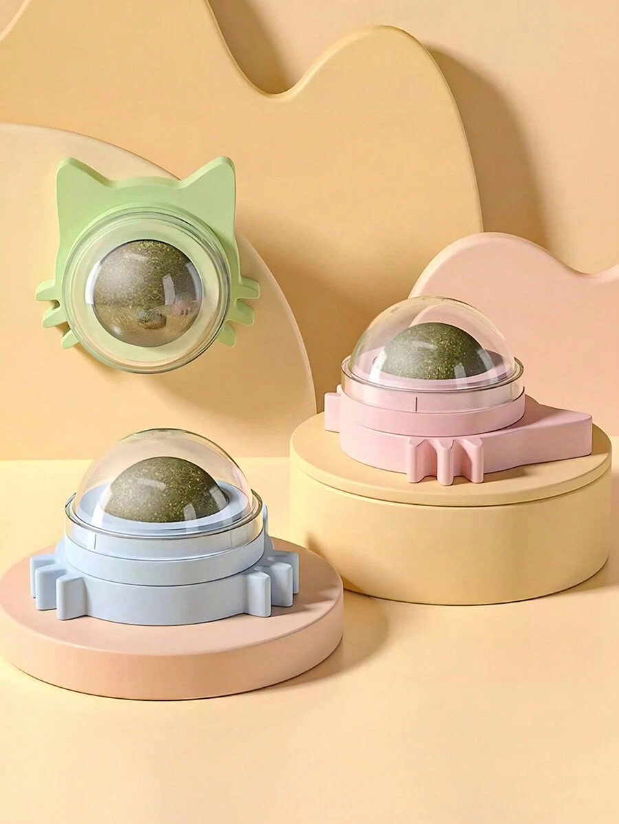 1 件装猫薄荷球趣味可舔猫零食猫薄荷球小猫玩耍咀嚼清洁牙齿玩具适用于中小型猫宠物用品