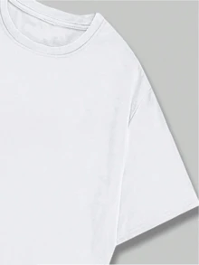 Cotton T-Shirt Artistic Style Butterfly Premium Soft Comfort Summer - 奶油色 - 查看 6