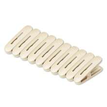 10 piezas de 6cm x 1,7cm Pinzas de ropa de plástico, pinzas de ropa resistentes al viento para secar prendas y calcetines, clips de ropa para el secado de la colada - Multicolor - Ver 9