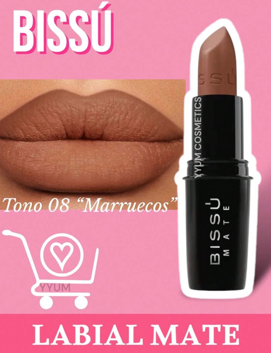 Labial mate Bissu Ciudades - 8 MARRUECOS - Ver 1