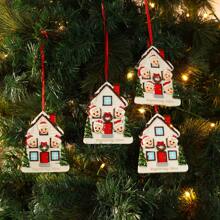 1 mặt dây chuyền Giáng sinh gia đình DIY, đồ trang trí Giáng sinh bằng nhựa gia đình đẹp nhất, đồ trang trí cây thông Noel cá nhân hóa, đồ trang trí Giáng sinh cửa sổ, món quà khó quên, quà tặng cho gia đình, bạn bè và người thân yêu - Nhiều màu - Xem 5