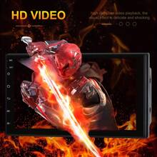 Double Din Car Stereo Radio 7'' HD Touch Screen For Android Auto Universal Car MP5 Player Support Hands-Free Calls FM/TF/USB Steering Wheel Control Mirror Link Rear View Camera(Optional) - 帶相機 - 查看 11