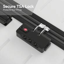 Luggage Set 3 Piece Sunbee Travel Suitcase Lightweight With TSA Spinner Wheels Suitcases Suit Case Durable Travel Luggage Suitcase Set Waterproof - White - View 3