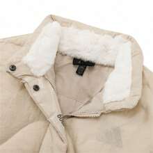 Adidas Chaqueta acolchada ligera de plumas para mujer, ropa deportiva resistente al viento con forro cálido de plumas, JG5944