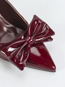 Women's Pointed Toe Kitten Heels, PU Material, Ankle Strap, Elegant Daily Wear High Heels For Outdoor Shopping, Festivals, Parties, Suitable For Spring, Summer, Autumn, Winter, Matching Satin Dresses, Christmas, Fall