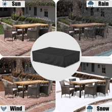 Waterproof Heavy Duty Durable Outdoor Patio Furniture Cover - Premium 420D Oxford Cloth - Protect Your Patio Furniture.