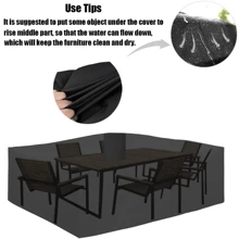 Waterproof Heavy Duty Durable Outdoor Patio Furniture Cover - Premium 420D Oxford Cloth - Protect Your Patio Furniture.