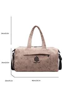 New Fashion Outdoor Fitness Bag With Separate Wet & Dry Compartment, Shoe Compartment And Breathable Design, Travel Backpack - Khaki - View 6