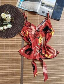 Women's Blouse Regade C Buttons - Đỏ - Xem 1