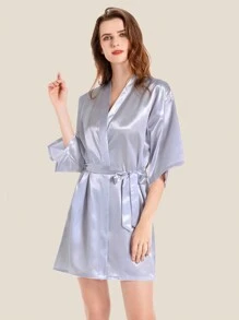 1 chiếc áo choàng phù dâu tùy chỉnh có in tên và ngày tháng đính sequin đáng yêu, hợp đồng, vui nhộn, dễ thương tùy chỉnh, cá nhân hóa, độc đáo, tùy chỉnh Quà tặng lý tưởng cho anh ấy, quà tặng lý tưởng cho bạn bè của cô ấy, bạn gái - Bạc - Xem 3