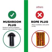 Tire Plugger Tubeless Tire Wheel Repair Gun Kit Mushroom Plug Probe Nozzle,Tools For Men - Green - View 7