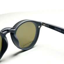 Unisex Clip-On AQ2180 3 Lens Polarized Glasses Frames With Spring TR-90 Magnetic Eyewear - Xám - Xem 6