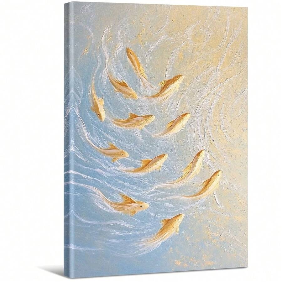 Large UnFramed Wall Art Decor - Abstract, Impressionism, Naturalism Artistic Style-For Bedroom, Bathroom, Office-Festival Gift - Theme
