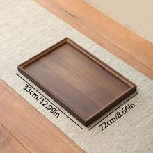 1 件竹制托盘、茶盘