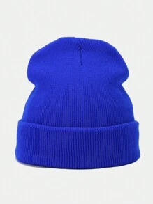 [Personalizzato] 1 pezzo Berretto unisex personalizzato con testo, nome o logo, berretto lavorato a maglia con bordo arrotolato, adatto per uso quotidiano e può essere regalato ad amici, familiari e amanti. Colorato, carino, adorabile, divertente, kawaii, stile Y2K, elegante, unisex, casual, personalizzato, unico, regali ideali per lui, regali ideali per lei, lei, ragazzo, ragazza, famiglia, amici