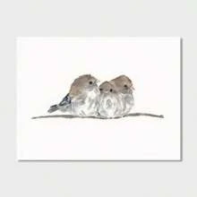 1 tấm áp phích nghệ thuật in màu nước hình chim - Tranh vải canvas không khung trang trí tường cho phòng khách, phòng ngủ, văn phòng tại nhà - Tranh treo tường chủ đề chim động vật theo phong cách nghệ thuật hiện đại Art Deco Retro - Tranh nghệ thuật bằng mực trong nhà để trang trí nhà cửa, theo chiều ngang - Art Deco, hiện đại, phong cách cổ điển - Thích hợp cho mọi mùa - Nhiều màu - Xem 11