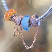 1pc Original Handmade Murano Glass Charm, Authentic Murano Glass Charms For Bracelets, Murano Faceted Charms, Handmade Diy Bead Charms, Jewellery Gifts For Women - Faceted - View 11