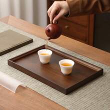 1 件竹制托盘、茶盘