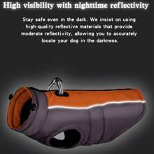 Windproof Dog Jacket Waterproof Winter Pet Vest Warm Coat Clothes For Small Medium Dogs - Multicolor - View 4