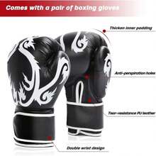 Adult Free Standing Boxing Punch Bag, Heavy Duty Punching Bag Stand With Suction Cup Base - 69 Inch - Black/Punch Bag With Gloves - View 2