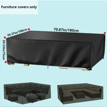 Waterproof Heavy Duty Durable Outdoor Patio Furniture Cover - Premium 420D Oxford Cloth - Protect Your Patio Furniture.