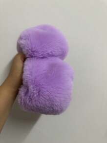 优雅温暖蓬松仿袖，柔软舒适腕部保暖臂部保暖，冬季装饰性防风保护