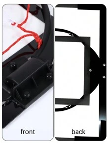 1pc Indoor Foldable Basketball Hoop Without Drilling - Multicolor - View 8