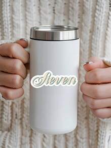 10pcs Personalized Name Sticker-3sizes, Custom Name Sticker,Waterproof Vinyl Sticker For Laptop Water Bottle Phone Case Cars Merchandise Decor Decal ,The Ideal Gifts For Him/Her,Personalized Ornaments,Holiday Gifts - Multicolor - View 5