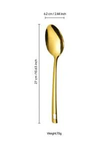 1/7pcs Stainless Steel Serving Utensil Sets, Including Cookware Spatula, Spoon, Cake Server, Soup Ladle, Suitable For Hotel, Restaurant, Party, Buffet, Home Cooking