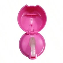 270ml Children's Thermal Squeeze Bottle With Double Wall And Silicone Straw - Hồng - Xem 5