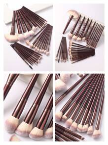 45/38/28/8/7pcs Makeup Brush And Makeup Sponge Tool Full Set Combination Kit.Includes 30pcs Makeup Brush 2pcs Makeup Sponges 4pcs Mini Makeup Sponge For Contouring, Eye & Corner Areas 4pcs Finger Puff Cosmetic Applicator For Powder,Liquid,Facial Makeup Tools 1pc Spa Bow Headbands,Brush Set,Makeup Brush Kit,Make Up Brush Set,Make Up Set Complete,Makeup Brush Set,Complete Makeup Kit,Brush Kit,Brushes Makeup Set,Makeup Gift Set,Set - Burgundy - View 3