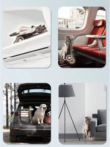 超轻折叠婴儿车 - 奶油色 - 灰色 - 查看 8