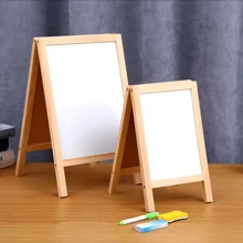 Multipurpose Small Blackboard, Foldable Double-Sided Black And White Message Board, Various Sizes Available For Shops And Advertisements - Multicolor - View 14